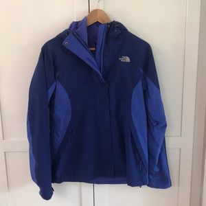 North Face Hyvent Jacket with Fleece insert